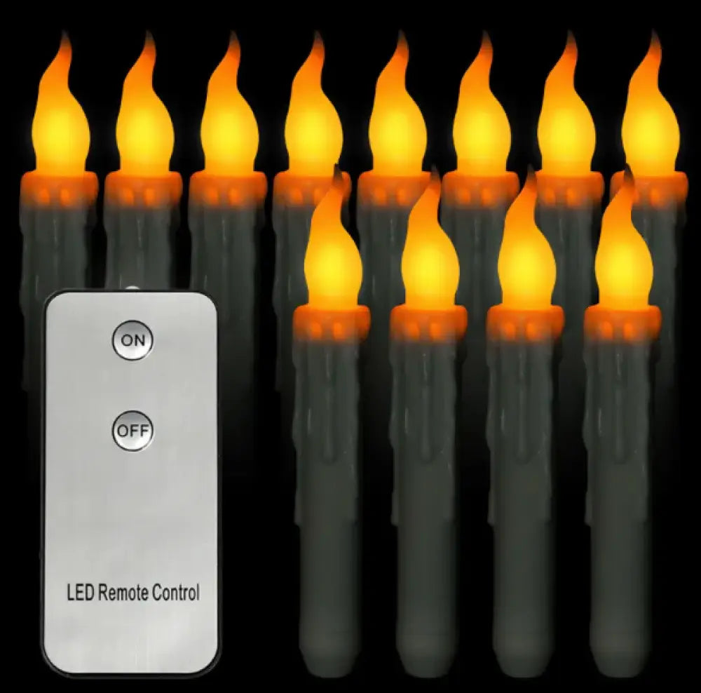 Flameless LED Taper Candles