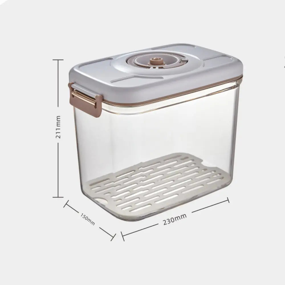 Food Vacuum Storage Box with Free Vacuum Sealer - 8084Style 4.6L - Kitchen Supplies