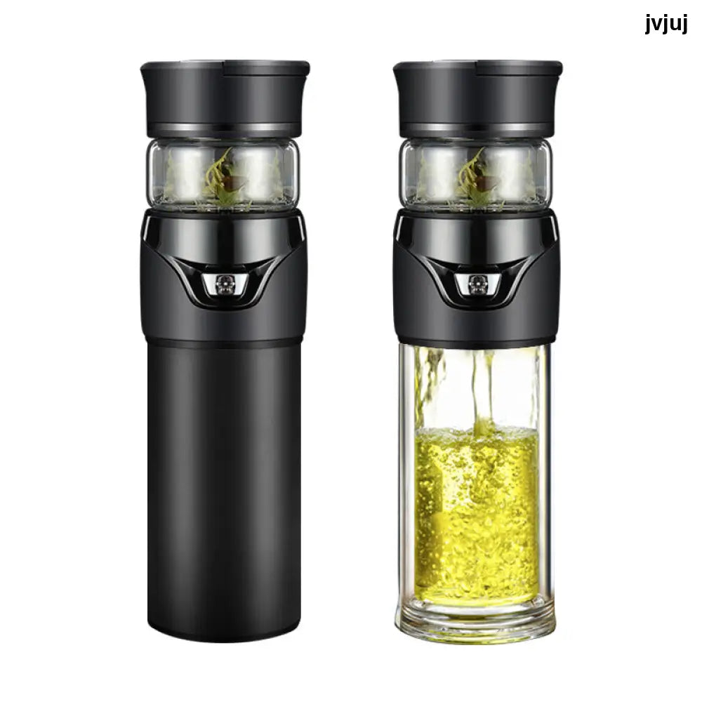 Insulated Stainless Steel Tea Infuser Travel Mug - Kitchen Supplies