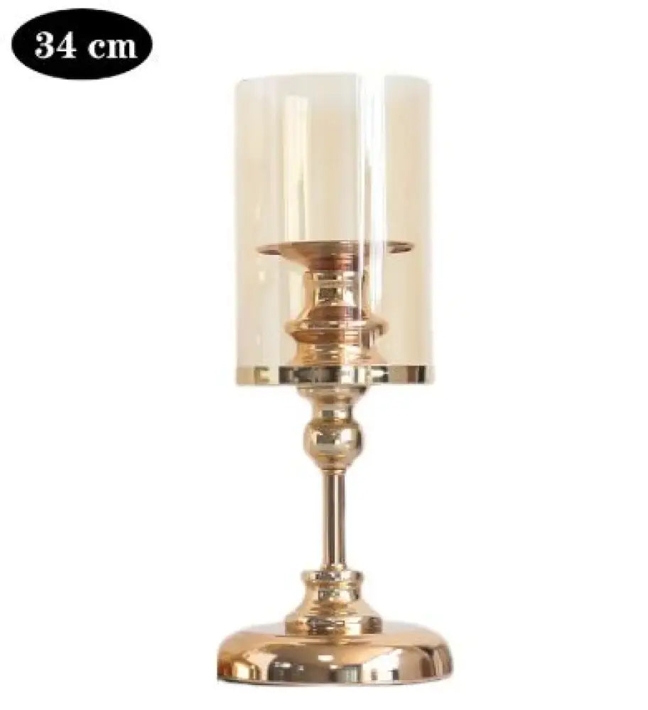 Metal Candlestick Holder - Home Decor
