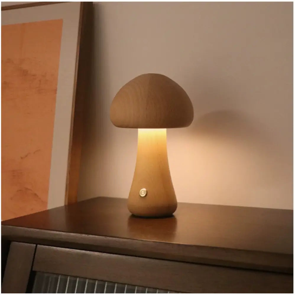 Mushroom Table Lamp - Beach (A) / A - Home Decor