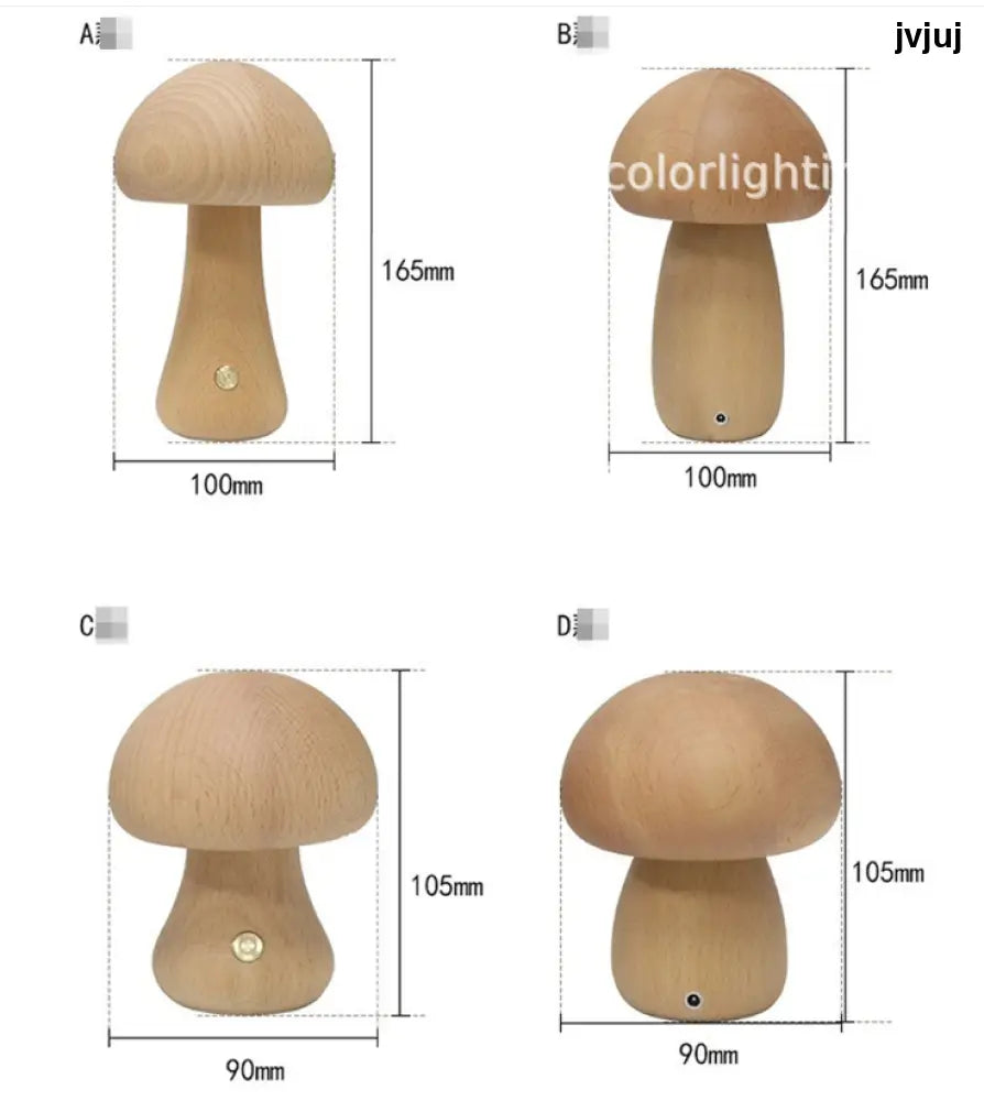 Mushroom Table Lamp - Home Decor