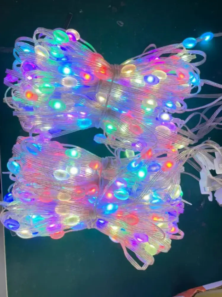 Smart RGB LED Curtain String Lights - Pineapple Ball (3x3 m) / EU - Home Decor